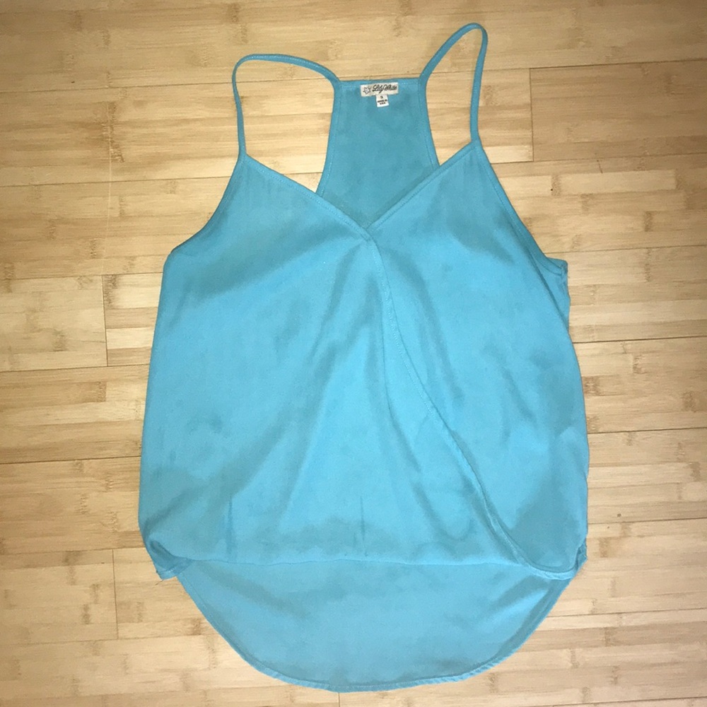 Flowy shirt, teal